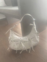 セランダーポケットタッセルショルダーバッグ(white)