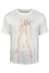 Floral Tencel Wool Tee