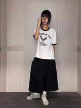 バギー リンガー レタリング タトゥー オーバーサイズ Tシャツ 3カラー