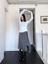  CUTTING DRAPE SKIRT
