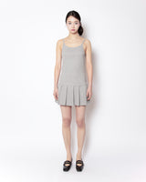 PLEATS MINI ONE-PIECE (GREY)