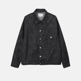 Fade set up trucker jacket