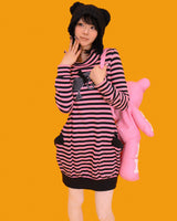 sick teddy-bear backpack (2color)