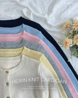 Knit cardigan