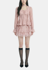 Rose Mood Chiffon Blouse