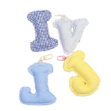 Suni Alphabet Plush Keyring