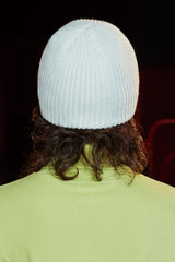 CLASSIC LOGO BEANIE / IVORY