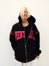 VENTIQUE VTQ 起毛フード付きジップアップ 3カラー