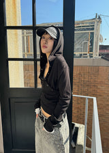 SNAP HOOD TEE