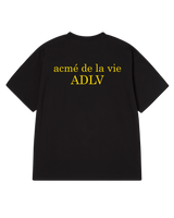 26SS ベーシックロゴイエロー / レッドフォント半袖Tシャツ