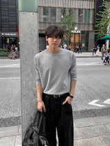Ein Tension Washable Round-Neck Knit