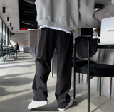  Wonderant Cotton Ton-Tuck Banding Wide Pants