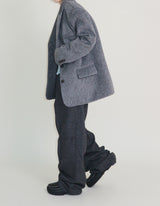 Winter Alpaca Formal Single Jacket (Wool Jacket) (Lining 2 Ounces)