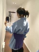 プレッピーストライプシャツ (3 Colors)