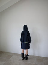 OVERSIZED HOODIE JUMPER (NAVY)