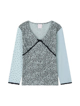 LEO HEART LACE TOP (MINT)