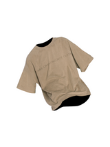(Rewind) ホンドレスウォッシュリントスローガンTシャツ