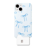 [Matte Card] Thin Blue Ribbon 01 Phone Case