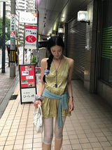 クローバー デイズ レース クロップド レギンス
