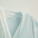 Leni Lace Scarf Layered Tee