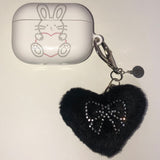 [MADE] twinkle twinkle heart ribbon key holders