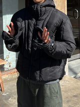 Winter Glove-Hood Puffer Jacket (3 Colors)