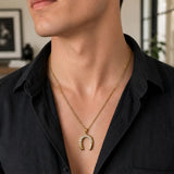 Horseshoe Charm Necklace