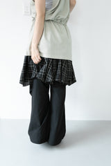 classic check midi skirt(2colors)