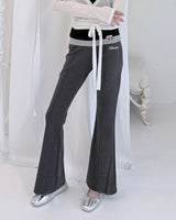 Hailey Pintuck Bootcut Leggings