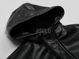 ASCLO フードレザージャンパー