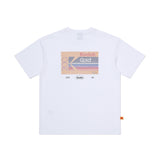 フラッシュフィルムグラフィク半袖Tシャツ【ホワイト】