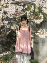 tulip chiffon dress