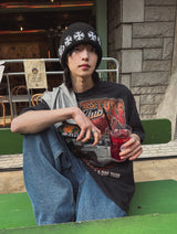 ソルテッドタックヴィンテージショートスリーブTシャツ