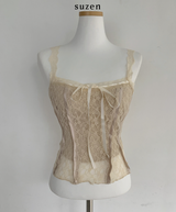 Alcano Lace Top (ivory)