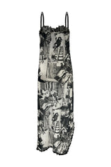 BOHEMIAN ONE-PIECE / BLACK