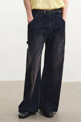 Vintage Herringbone Corduroy Pants