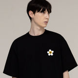 [UNISEX] TYL Small Flower Dot Smile Short Sleeve T-Shirt