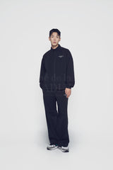 24FW BASIC LOGO NYLON SET UP PANTS BLACK 