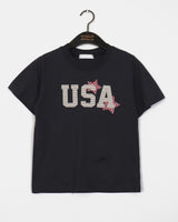 Yuset USA Vintage Patch Short Sleeve T-Shirt