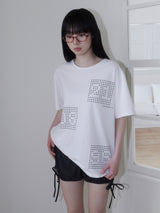 DOT SIGNATURE T-SHIRT (WHITE)