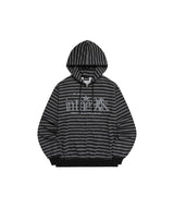 In The Nineties Stripe Hooded Zip-Up