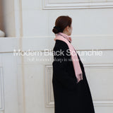Eco-Friendly Ocean Black Scrunchie 