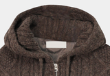 Crew Daily Two Way Hooded Knit Padding