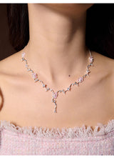 Flower Fairy Y-shaped Necklace