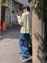ブランククロップカラーTシャツ