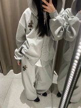 Reho Cross Patch Sweat Pants