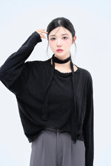 ネクタイロングスリーブニット / necktie L/S Knit