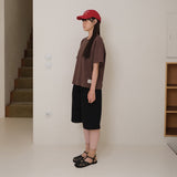 Brown Basic T-Shirt