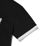 クロウキーズクロップリンガーTシャツ (ブラック)