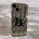 3D ロゴメタリックケース